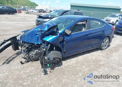 2018 Hyundai Elantra Limited z USA, uszkodzony, nr VIN 5NPD84LF4JH378229